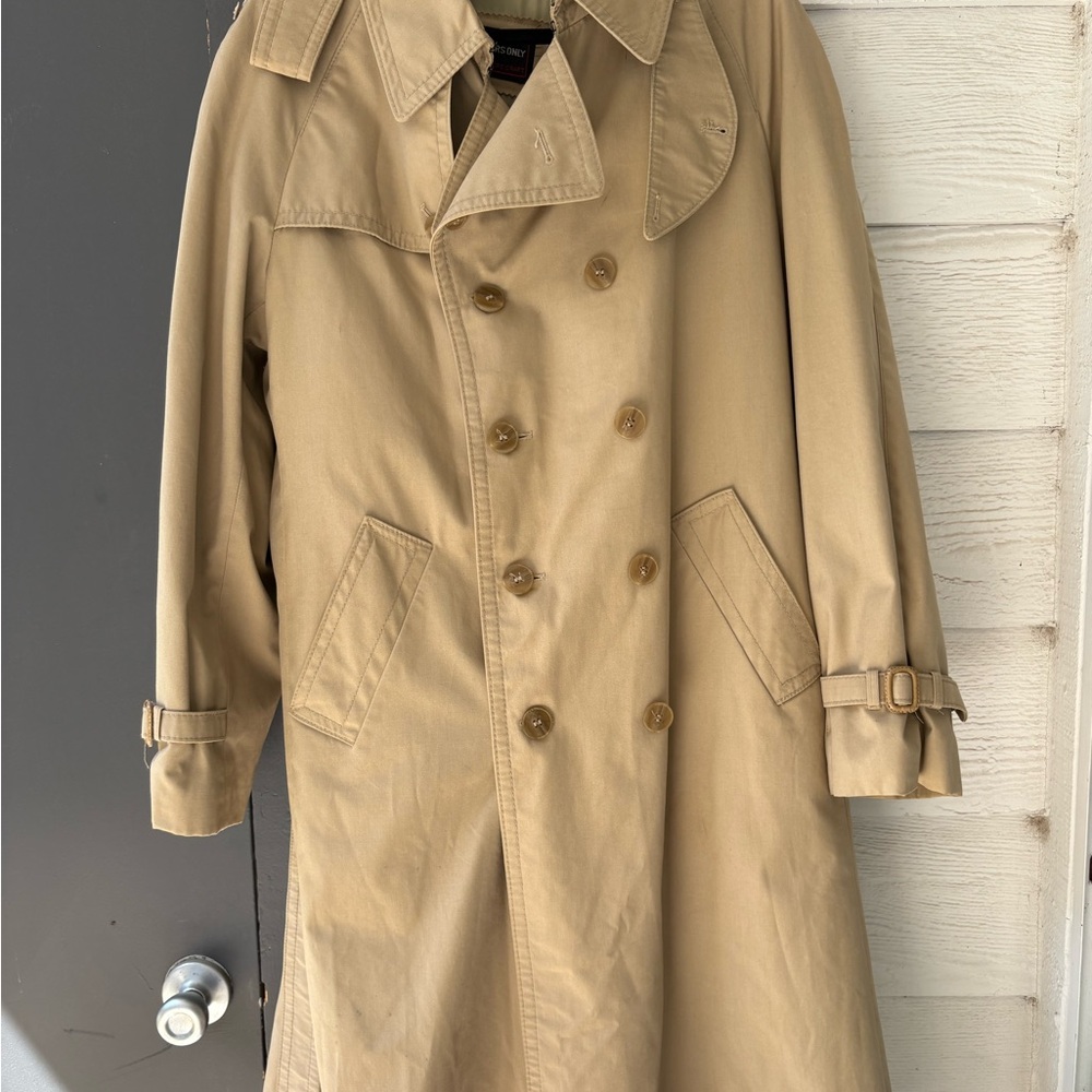 Members Only Trench Coat